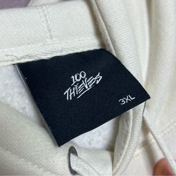 100 Thieves Camping Season 2020 Hoodie Sweater - Picture 6 of 6
